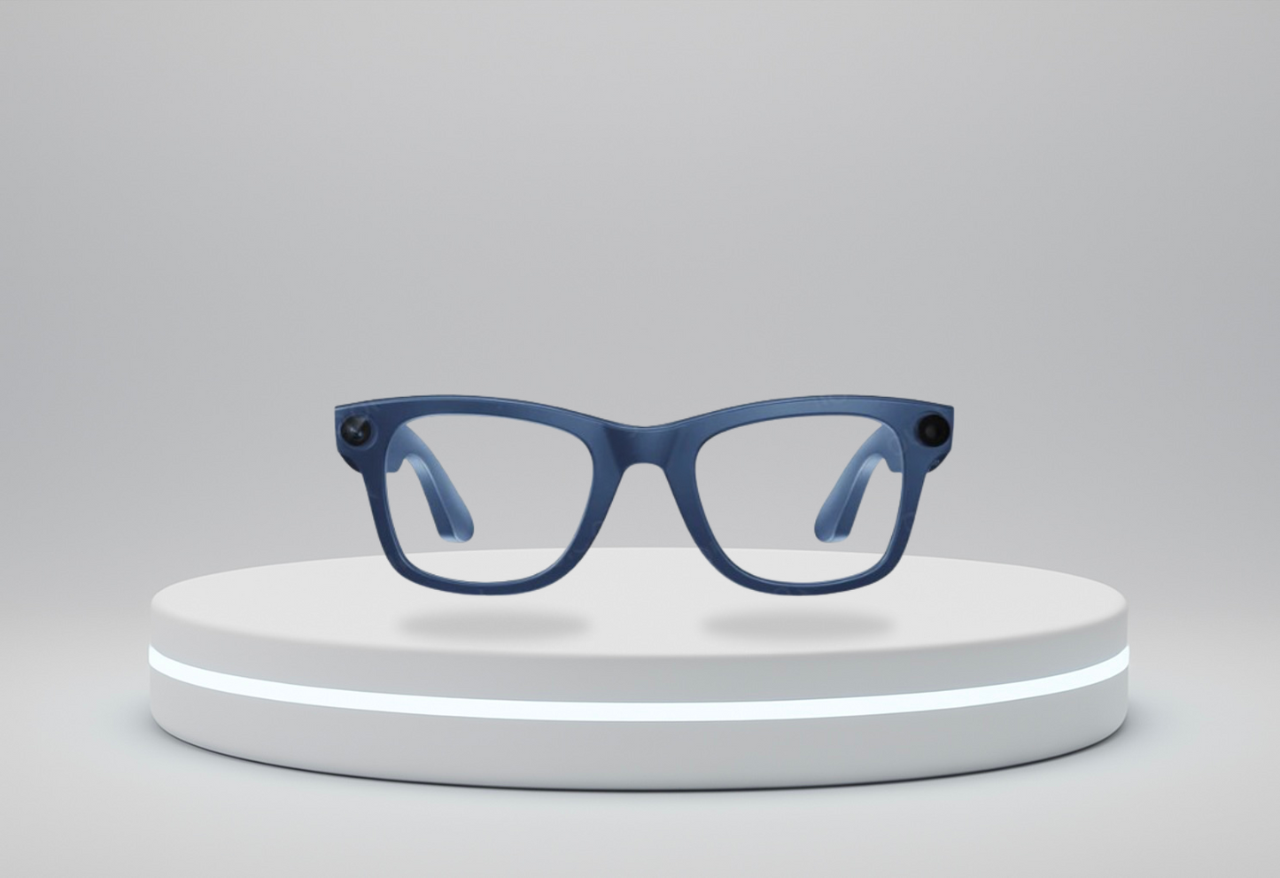 Lunettes Intelligentes (Bleu verres claires) I VisionIA