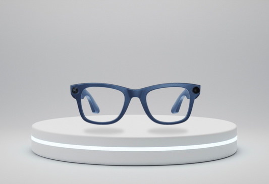 Lunettes Intelligentes (Bleu verres claires) I VisionIA